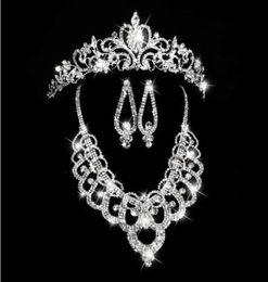 2019 s Bridal crowns Accessories Tiaras Hair Necklace Earrings Accessories Wedding Jewellery Sets fashion style bride6734889