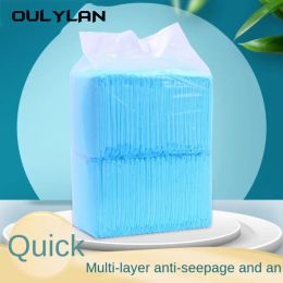 Diapers Oulylan Super Absorbent Pet Diaper Dog Training Pee Pads for Cat Dog Diapers Cage Mat Disposable Healthy Nappy Mat Pet Supplies