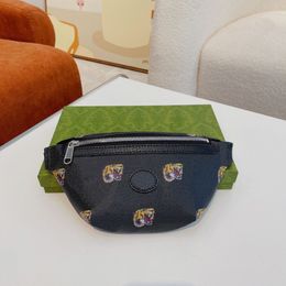 belt bag fanny pack bumbag Women tiger pattern bum bag Waist Bags Womens fashion classic Solid color handbag3042