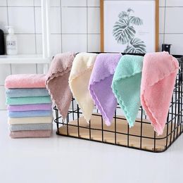 Towel 1pc Superfine Fibre Cartoon Melange Child Hand Pinafore Home Cleaning Face For Baby Kids High Quality