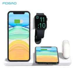 Chargers 25W Wireless Charger 4 IN 1 Fast Charging Station for Apple Watch 8 7 6 SE Airpods 3 Pro iPhone 14 13 12 11 XS XR X 8 Max