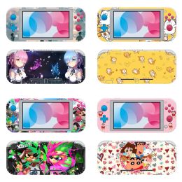 Cases For Nintendo Switch Lite Sticker Switch Accessories Cartoon Sticker Full Set Transparent Case For Switch Accessorie Console Game