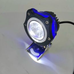 Accessories Motorcycle Electric SCOOTER LED Headlight Modified PART DC 12V80V 5W EBIKE Accessories Strobe Blue/White Spotlight high Bright