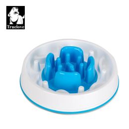 Feeding Truelove Pet Slow Feeder AntiSlip Puzzle Interactive Bloat Stop Bowl AntiChoking Dog Bowl for Small and Medium Dogs TLT2601