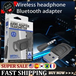 Adapter Wireless Game Audio Headphone Adapter BluetoothCompatible Version 5.0for PS5 PS4 Game