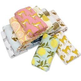 sets 200g Baby Bamboo Cotton Swaddle Bedding Newborn Bath Towel Blacnket Muslin Gauze Bedding Infant Organic Cotton Breathable Wrap