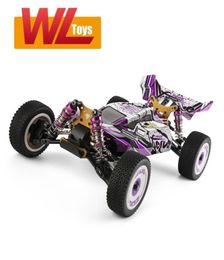 Wltoys 124019 High Speed Racing Car 60kmh 112 24GHz RC Car OffRoad Drift Car RTR 4WD Aluminium Alloy Chassis Zinc Alloy Gear 219551063