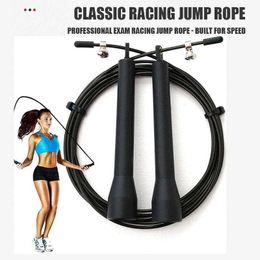 Jump Ropes Speed jump rope rotating ball bearing adjustable weight jump rope handle fitness training suitable for children and adults sports Y240423