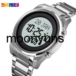 skmei watch Wristwatches Top Luxury Watch SKMEI Brand Muslim Qibla Compass Mens Watches City Selection Bookmark Sport Digital Men Wristwatch Reloj Hombr high quali