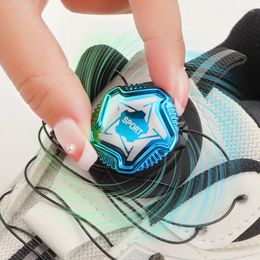 Shoe Parts No Tie Laces Colourful Swivel Buckle Round Shoelaces For Sneakers Comfortable Easy On And Off Lazy Shoes Lace Accessories