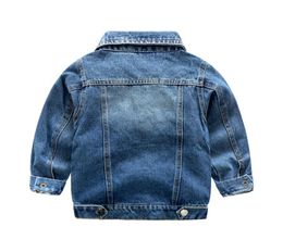 children boys denim jacket coat kids 100 cotton jeans outerwear 38y children clothing tops jackets baby girl casual warm coats5208024