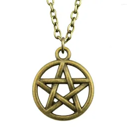 Pendant Necklaces 1pcs Star Necklace Men Accessories For Jewellery Handmade Chain Length 43 5cm