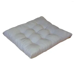 Pillow Square Shaped Seating Solid Colour Lounging Comfy Pads For Reading Bed Room Watching TV