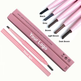 Enhancers Pink Eyebrow Pencil Wholesale Oem Customise Brown Makeup Eyebrow Pencils Water Proof Suppliers Private Label Eyebrow Tint