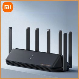 Routers Xiaomi WiFi AX6000 Wireless Router WiFi6 6000Mbs WiFi6 VPN 512MB Qualcomm CPU Mesh Repeater External Signal Network Amplifier