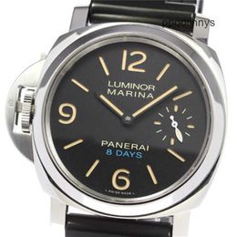 Panerei Luxury Wristwatches Mechanical Watch Chronograph PANERAI Light Left PAM00796 8 Days Acciao Windup Mens Watch _792463
