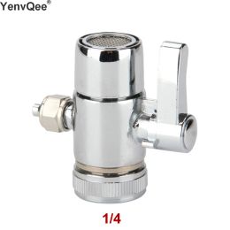 Purifiers Faucet Adapter Diverter Valve Counter Top Water Filter 1/4 Inch Tube Connector For Ro water Purifier System