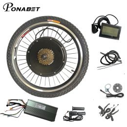 Bras Ebike Electric Bike Conversion Kit Rear Wheel 20 " 24 " 26 " 27.5 " 27 " 28 " 29 " 700c Motor Conversion Kit 48v 500w 1500w