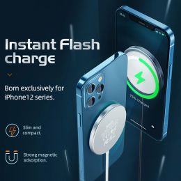 Chargers Wireless Charger Docker For Earphone 15W Qi Fast Charging Quick for Android and iOS Phone Or Watch