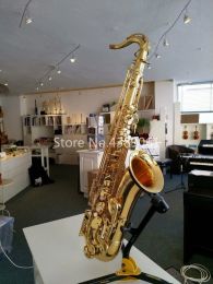Saxophone JUPITER JTS1187 Brass Bb Tenor Saxophone High Quality Gold Lacquer Musical Instrument Brand Sax With Accessories Free Shipping