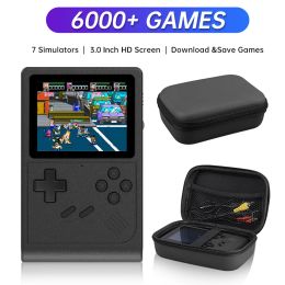 Players GB300 Portable Handheld Game Player 3 inch Video Game Console Builtin 6000+ Games For SFC/MD/GBA Retro TV Game Player AV Output