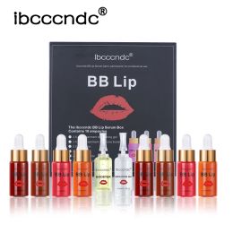 Bottles Bb Lip Serum Kit Cream Semi Permanent Lip Makeup Ampoule Serum Essence of Beauty Salon for Moisturing and Dying Makeup Korean