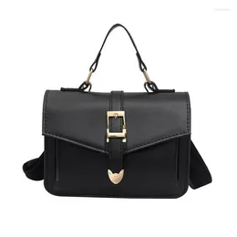 Drawstring Handbag Shoulder Bag Fashion Flap Small Crossbody Bags For Women Messenger Pu Leather Ladies Hand