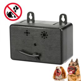 Repellents Ultrasonic Dog Trainer High Power Barker Ultrasonic Dog Driver Outdoor Automatic Barking Stop Animal Pet Repeller Barking Device