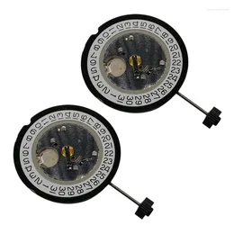 Watch Repair Kits 2X Quartz Crystal Movement For Ronda 515 Replacement Watches Tool Parts