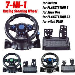 Wheels Racing Steering Wheel Dual Clutch Launch Control Computer USB Car SteeringWheel for Switch/xbox One/360/PS4/PS2/PS3/PC