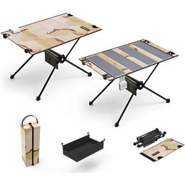 Camp Furniture Collapsible Solar Table 26W Camping Table Solar Charging Mesh Bag Two USB Ports Heat Water Splash Resident Beach Table Y240423