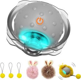 Toys Interactive Cat Toys Ball with Super Driver Motion Activate Electric Cat Toy Recommend on Wool Carpet For Dog Toy Pet toys