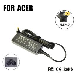 Chargers Replacement 19v 2.15a 5.5*1.7mm 40w for Acer Aspire One A150 D150 D250 D260 D270 W500 Laptop Ac Adapter Charger