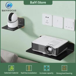 Racks Projector bracket router rack wall settop box wallmounted TV camera monitoring punchfree storage home office organizer