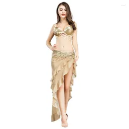 Stage Wear 2024 Style Belly Dance Performance Costume Skirt Suit Sexy High-end Oriental ZH8817