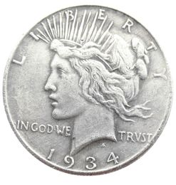 US 1934PSD Peace Dollar craft Silver Plated Copy Coins metal dies manufacturing factory 8981069