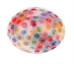 Super Spongy Rainbow Ball Toy Squeezable Stress Squishy Toy Stress Relief Ball For Fun Drop 04198726617