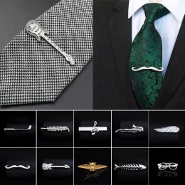 Clips Fashionable For Men Women Personalised Creative Shape Clothes Pegs Tie Clip Tie Pin Business Suit Casual Accessories