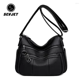Hobo Pu Leather Women Shoulder Crossbody Bags Small Mother Handbags For Female Casual Messenger Purse Tote Phone Clutch Flap JYN683