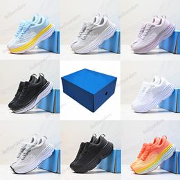 ONE M Bondi 8 Women Road Running Shoes Hiking Shoe Breathable Mens Outdoor Sports Hokah Low Shoes Big Size 46