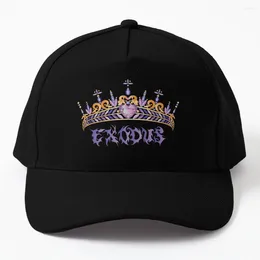 Ball Caps Exodus Crown Baseball Cap Beach Outing Dad Hat Vintage For Men Women's