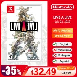 Deals Live A Live Nintendo Switch Game Deals 100% Official Original Physical Game Card RPG Genre for Switch OLED Lite Game Console