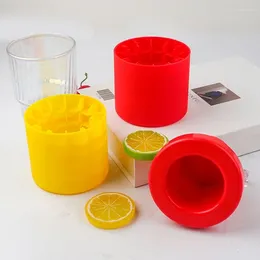 Baking Moulds Quickly Freeze Ice Maker Box Mini Cups Bucket Silicone Making Cup Mold Cube Mould Cocktails Bar Drop