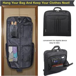 Bags Multifunctional Waterproof And Dustproof Clothing Bag Portable Suit Cover Storage Bag Business Travel Hand Luggage