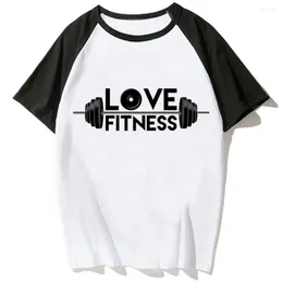 Women's T Shirts Crossfit Fitness Tshirt Women Anime T-shirts Female Graphic Manga Designer Clothing