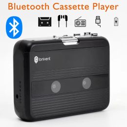 Player Mini Cassette Player Bluetooth Walkman Cassette Player Support Bluetooth Input/output/FM Radio