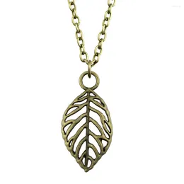 Pendant Necklaces 1pcs Leaves Woman Choker Phone Accessories For Jewelry Chain Length 43 5cm