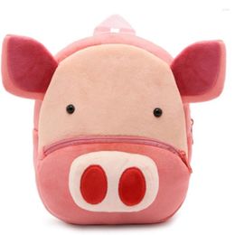 Backpack 3D Cartoon Plush Children Backpacks Kindergarten Schoolbag Animal Kids School Bags Girls