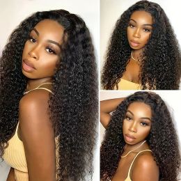 Hair Products Kinky Curly Lace Front Wig 28Inch Heat Resistant Synthetic Hair Thick Glueless Cosplay Frontal Wigs For Black Women Wear And Go