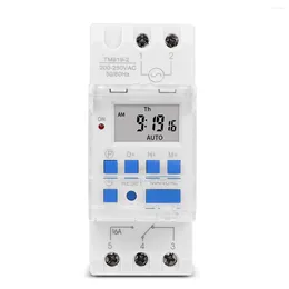 Storage Bags SINOTIMER TM919A-2 Programmable Digital Time Switch Relay Timer Control AC 220V 16A Din Rail Mount